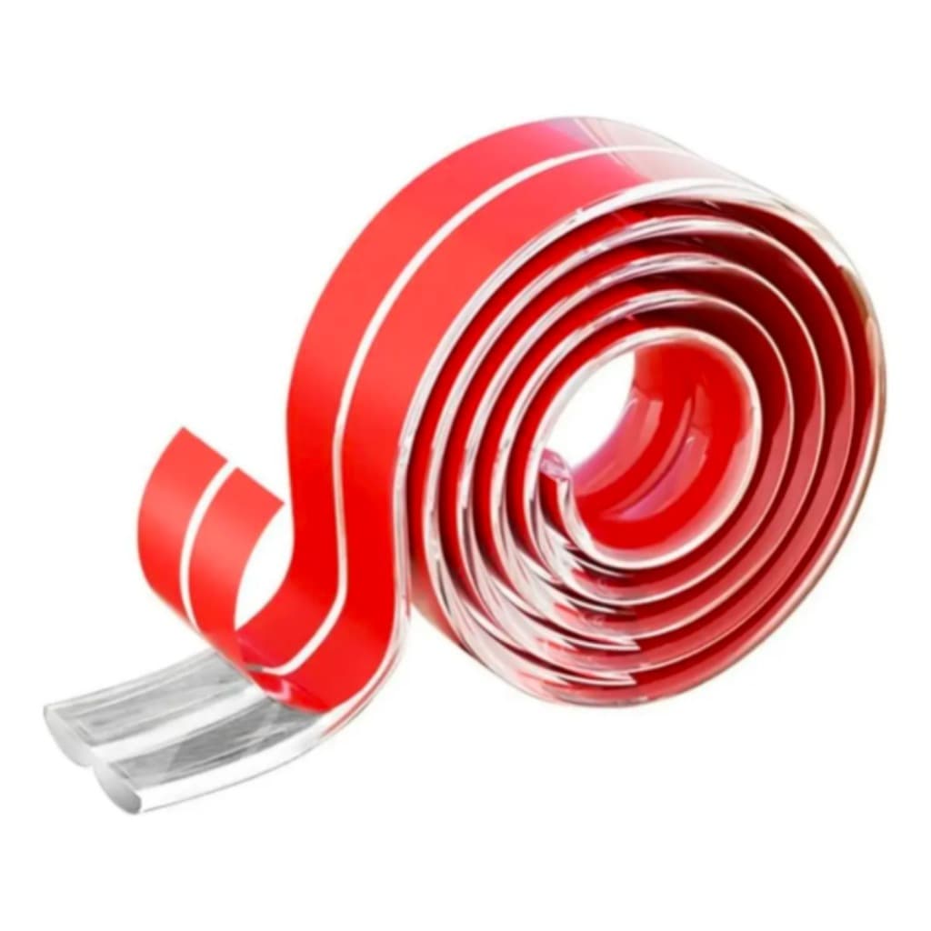 Fita Protetora de Quina Silicone Transparente Anti Impacto Adesiva 2m Proteção para Bebês e Crianças