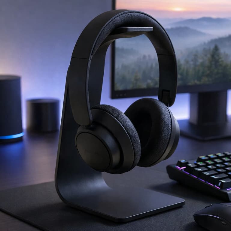 Suporte para Fone de Ouvido Headset Gamer de Mesa Organizador Premium Resistente
