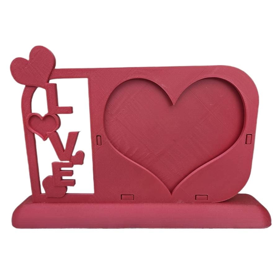 Porta Retrato "I Love" Dia Dos Namorados