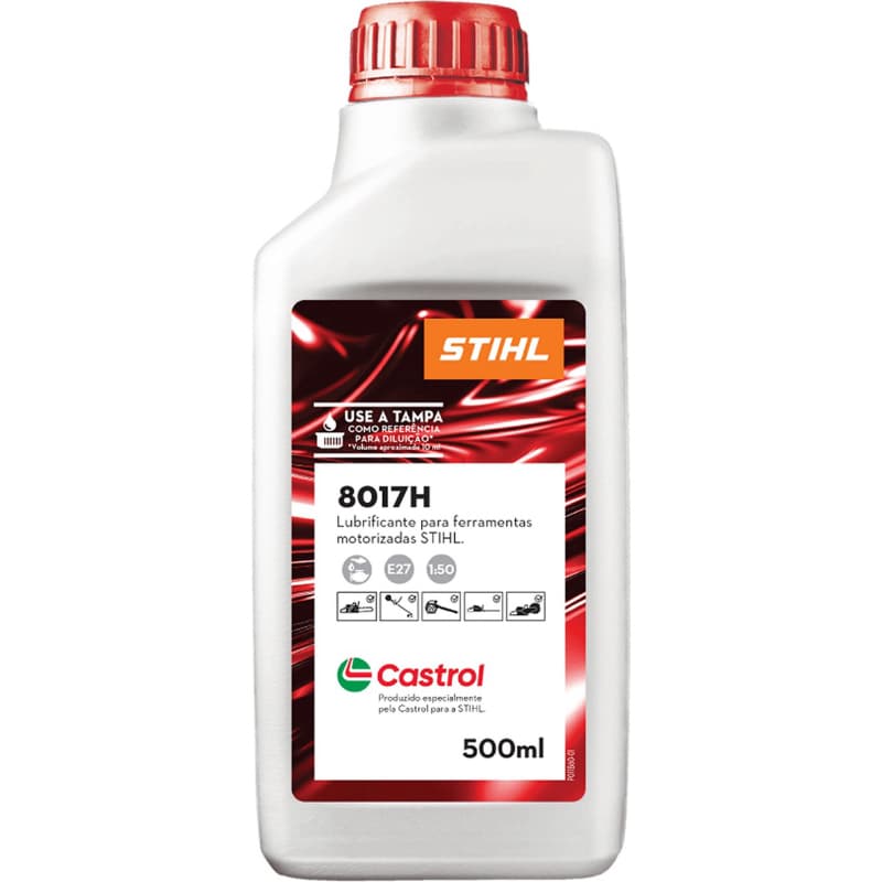 OLEO LUBRIFICANTE 2 TEMPOS 8017H 500ML STIHL