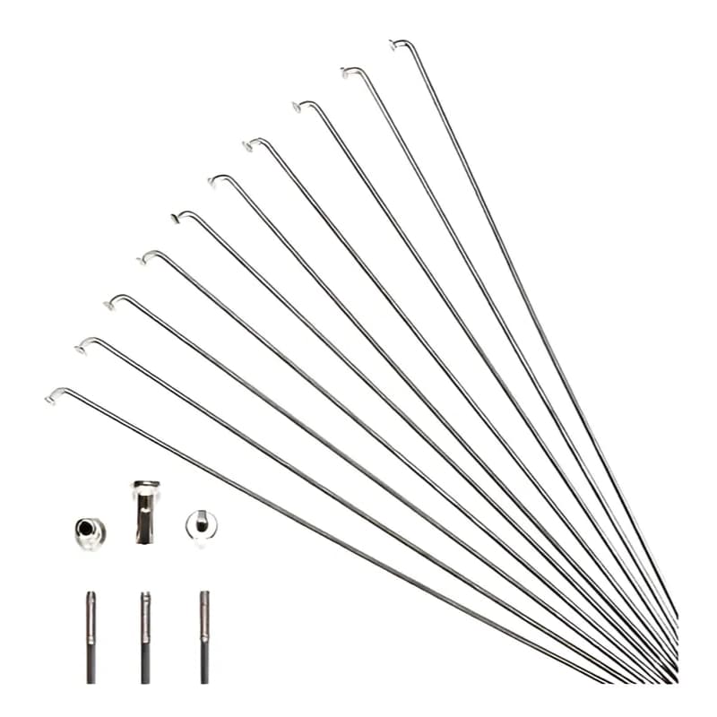 Raio Bike Aro 27,5 Inox Natural 275 X 2.0mm 36 Pçs