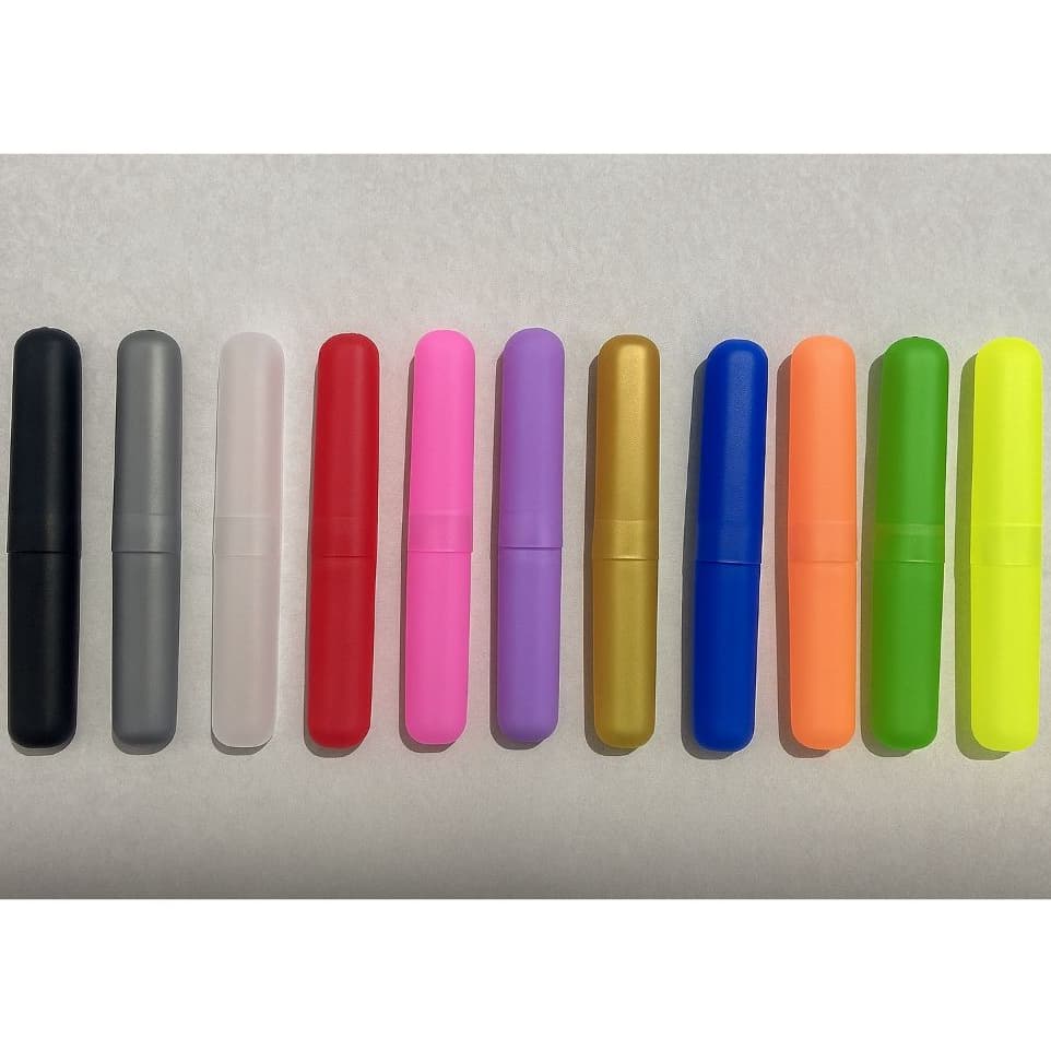 10 Porta Escova de Dente 20cm – Estojo Leve e Seguro Perfeito Para Crianças Adultos Academia Viagem