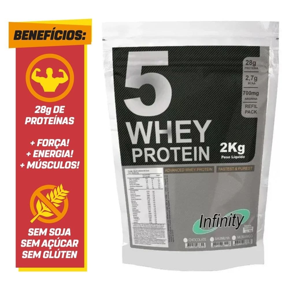 Whey Protein Proteína Isolada Concentrada ( 2Kgs )