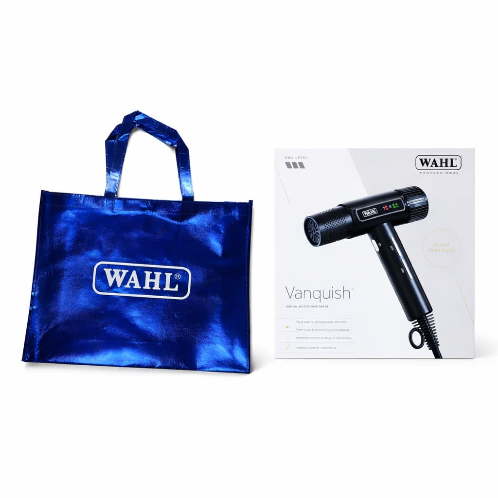 Secador Profissional Vanquish  127V Alta Potência + Sacola Exclusiva - Wahl