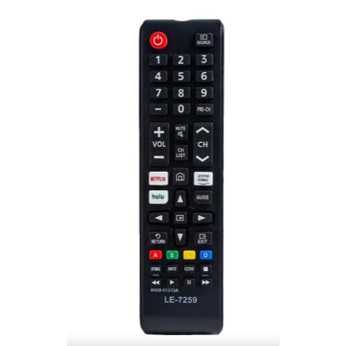 kit 10/6 Controle Compatível Com Tv Samsung Smart Le-7259 Lelong