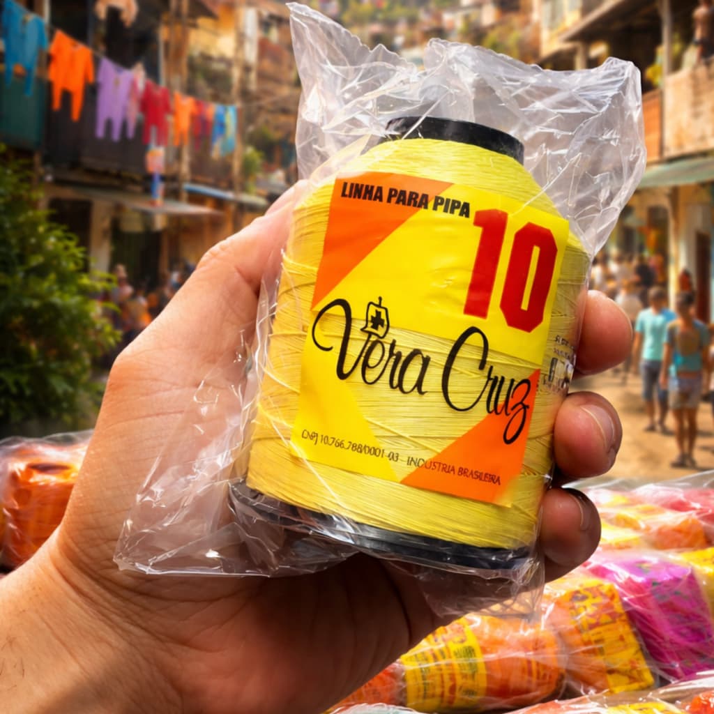 Linha para Pipas e Papagaios Vera Cruz  - 1.500 jardas