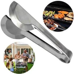 Pegador Universal Inox 20cm – Cozinha Profissional Salada, Carne, Frios, Pão – Aço Inoxidável