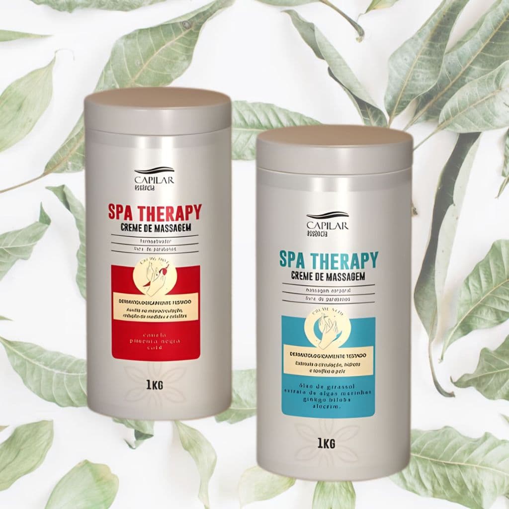 Cremes Para Massagem SPA Therapy Slim e Hot 1Kg – Capilar Essência