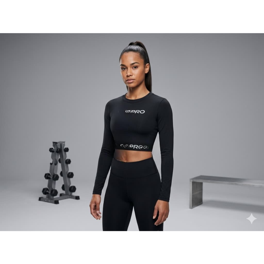 cropped feminino pro manga longa blusa cropped feminina manga longa cropped fitness feminino academia cropped feminino s