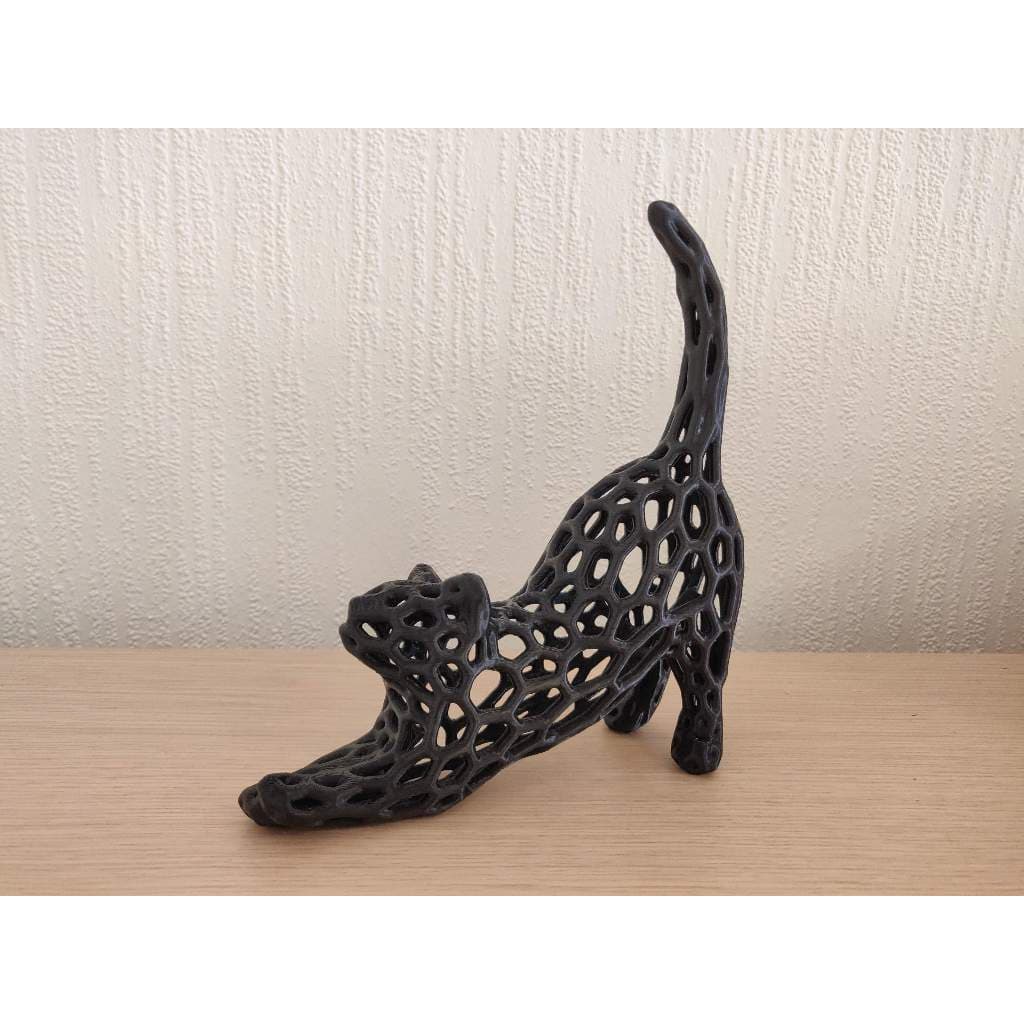 🐱 ESTICAMENTO DE GATO EM 3D: A FOFURA RELAXANTE QUE O SEU AMBIENTE PRECISA!