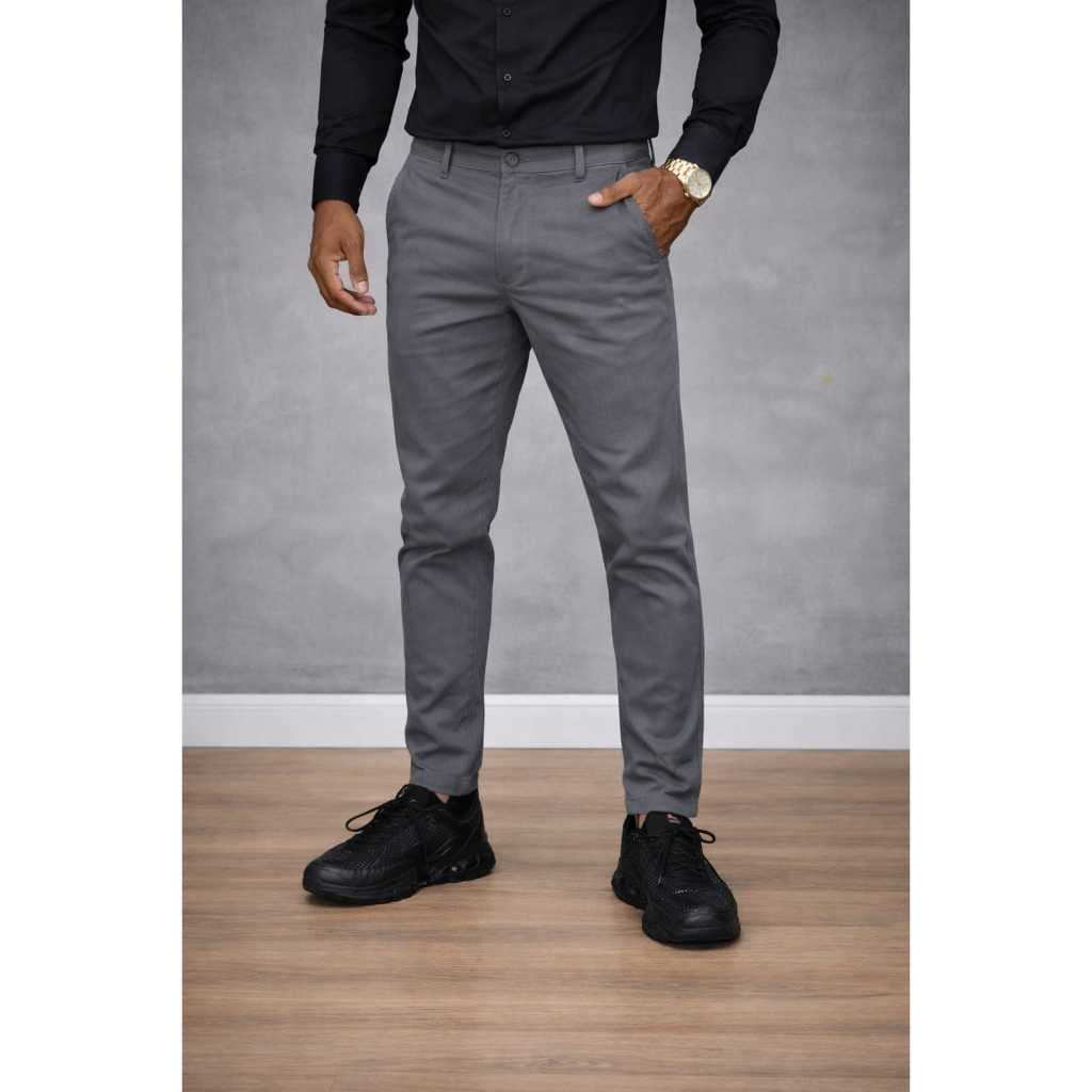 Calça Social Masculina Alfaiataria Premium Lycra Tech Comfort Elastano Bolso Faca Plus Size 38 ao 56