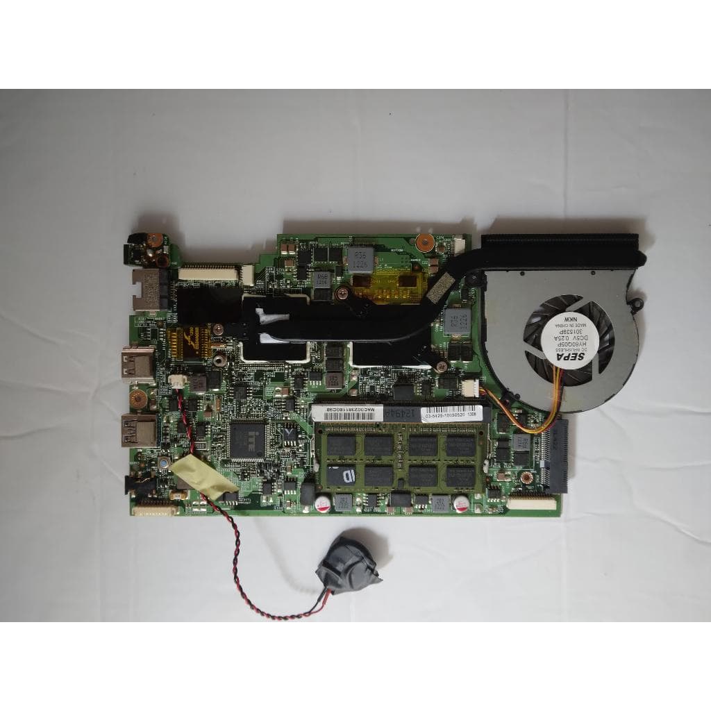 PLACA MÃE PARA NOTEBOOK STI UB1401 X300 COREI5 4GB DE MEMORIA MAIS COOLER E DISSIPADOR