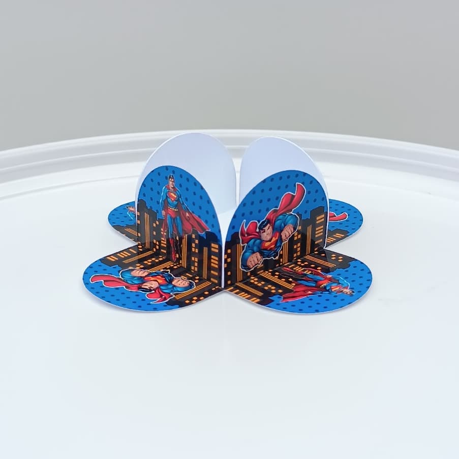 Forminhas para Doces Superman l Personalizados l Lembrancinha de Festa l Aniversário l Festa Infantil