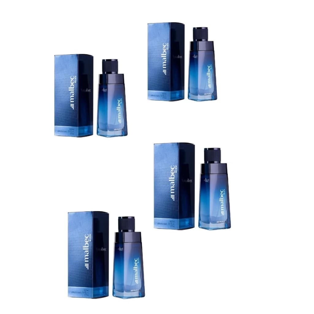 Perfume Masculino Que Eleva Seu Estilo - 100ml 04un Essência Malbec Blue