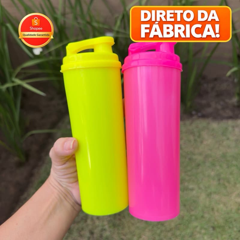 30 unidades copo long drink com tampa de squeeze 330ml