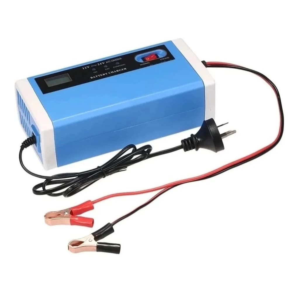 Carregador potente De Bateria veicular 24 Volts 24v/carro 12v 10ah