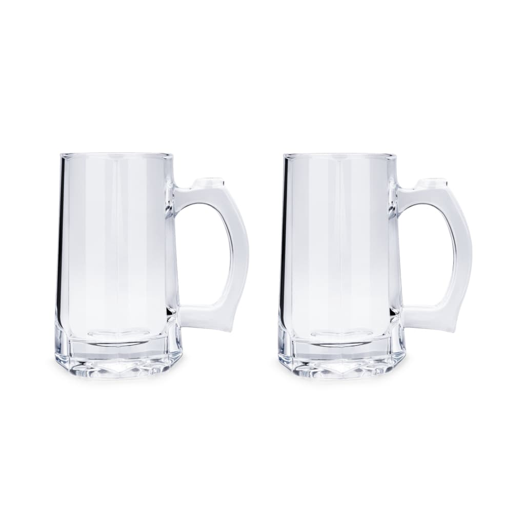 Caneca De Chopp 350ml Vidro Pavillion Concept Brinox 2uni