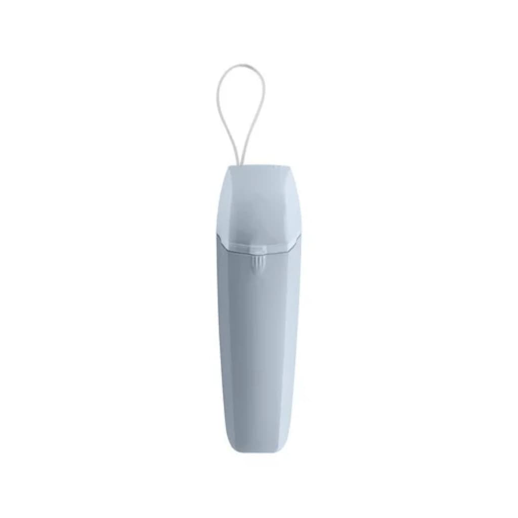 Estojo Porta Escova, Pasta De Dente E Fio Dental Azul
