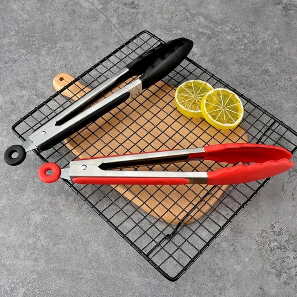Pegador Culinário de Alimentos Pegador Pinça para Air Fryer Pegador de Carne Salada