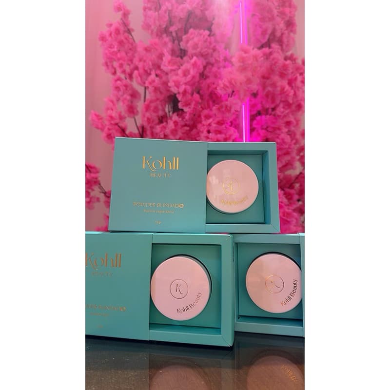 Pó solto Kohll Beauty  BLINDADO Powder