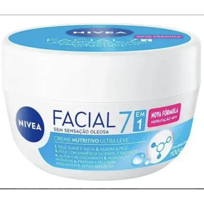 Creme Facial Nivea Nutritivo 100g
