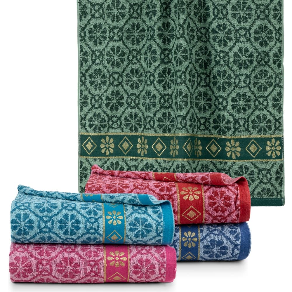 TOALHA DE BANHO SAFIRA KIT 5 PÇS