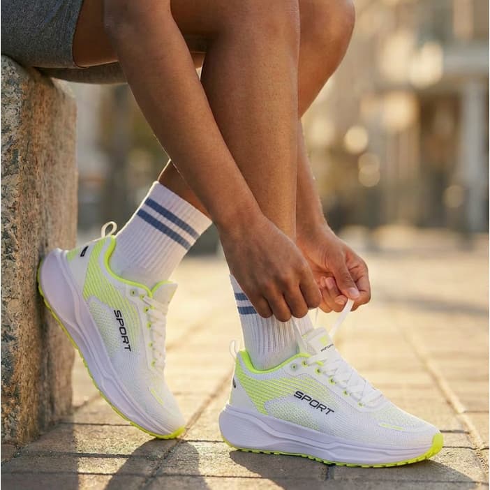 Tênis Feminino Running Leve Macio Academia e Dia a Dia Frete Gratis