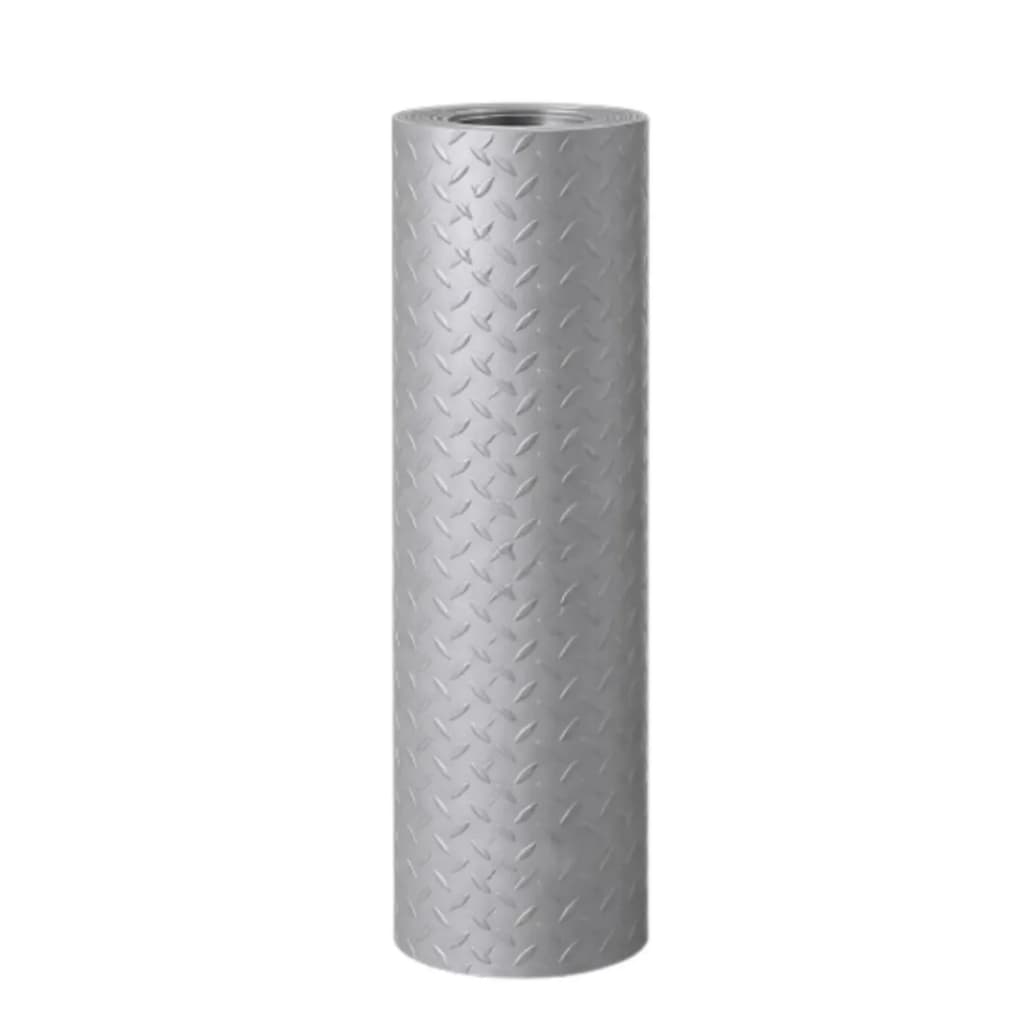 4 M x 1 M Larg .Piso Textura Diamante Cinza – Borracha Industrial Reforçada Salas Revestimento Premium