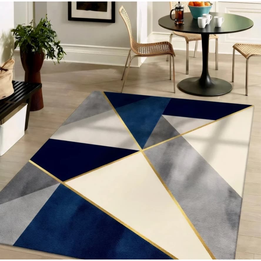 Tapete Belga Estampado 2,00 x 1,50m Para Sala Quarto Luxo - Lançamentos Exclusivos