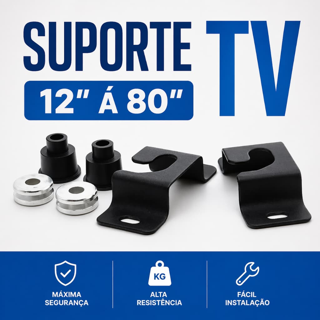 SUPORTE  TV LCD/LED 12''a 80"
