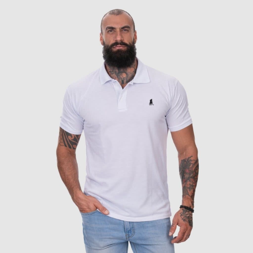 Camisa Polo Masculina Original de Algodão