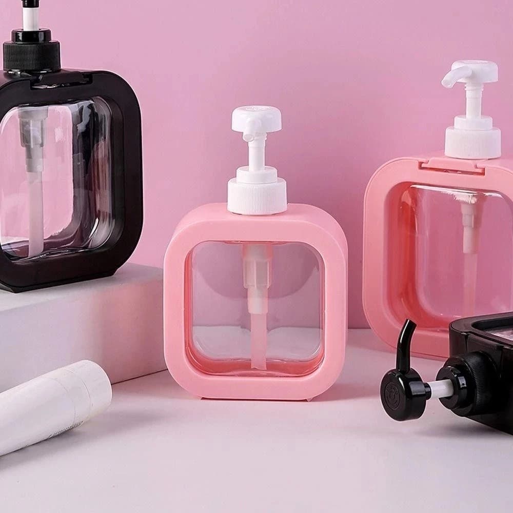 Porta Sabonete Líquido Shampoo Detergente banheiro lavabo 300 / 500 ml