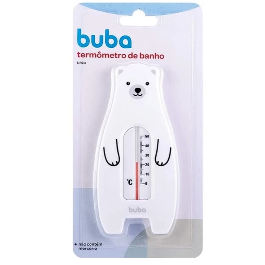 Termômetro de Banheira Ursinho Buba Banho Do Bebê