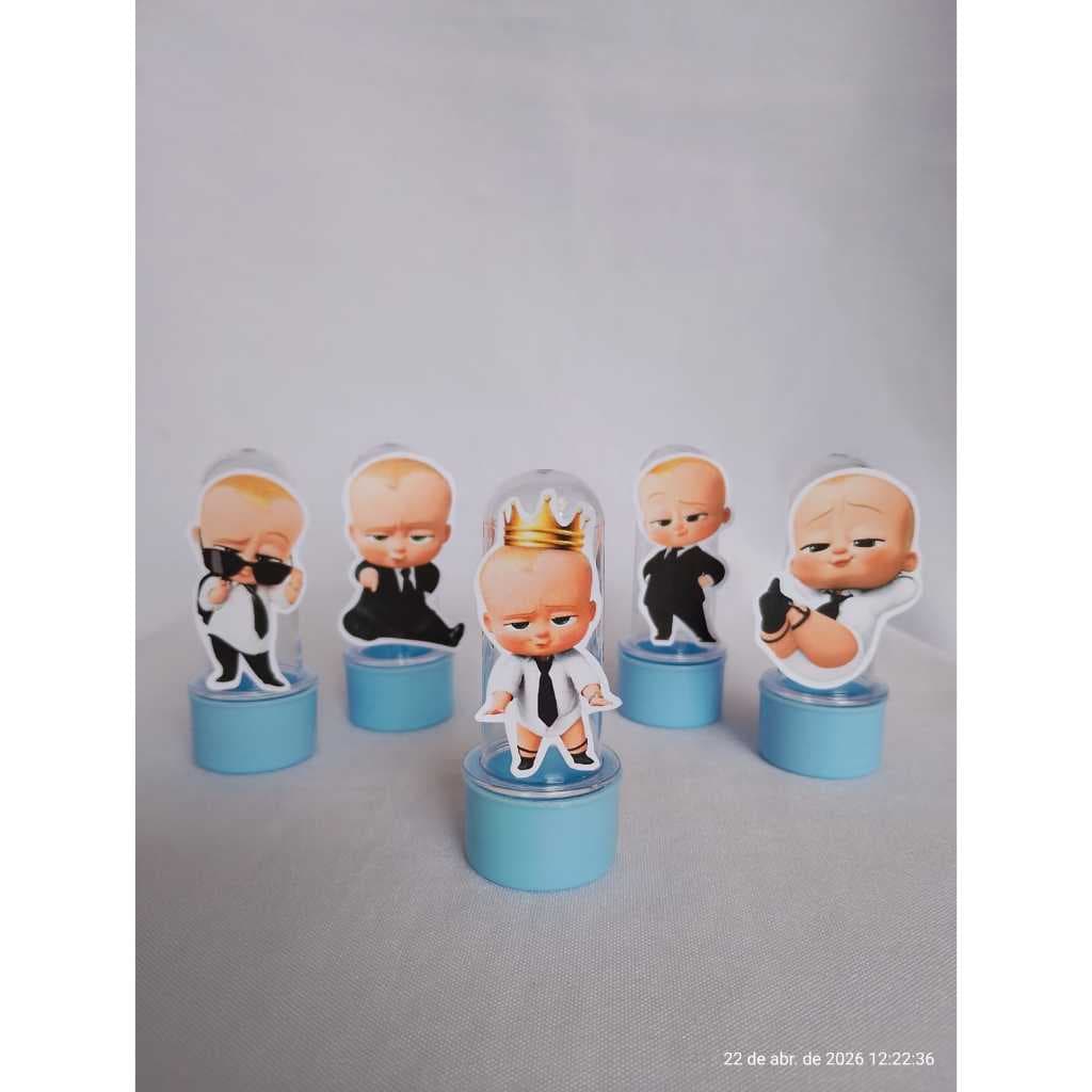 Poderoso Chefinho: Kit com 10 tubetes pequeno 8cm- Lembrancinha para festa
