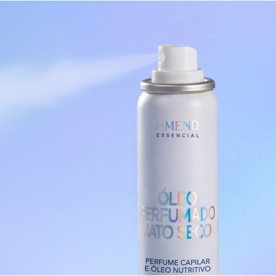 Perfume Capilar Amend Essencial Óleo Perfumado, Jato Seco, Brilho e Proteção