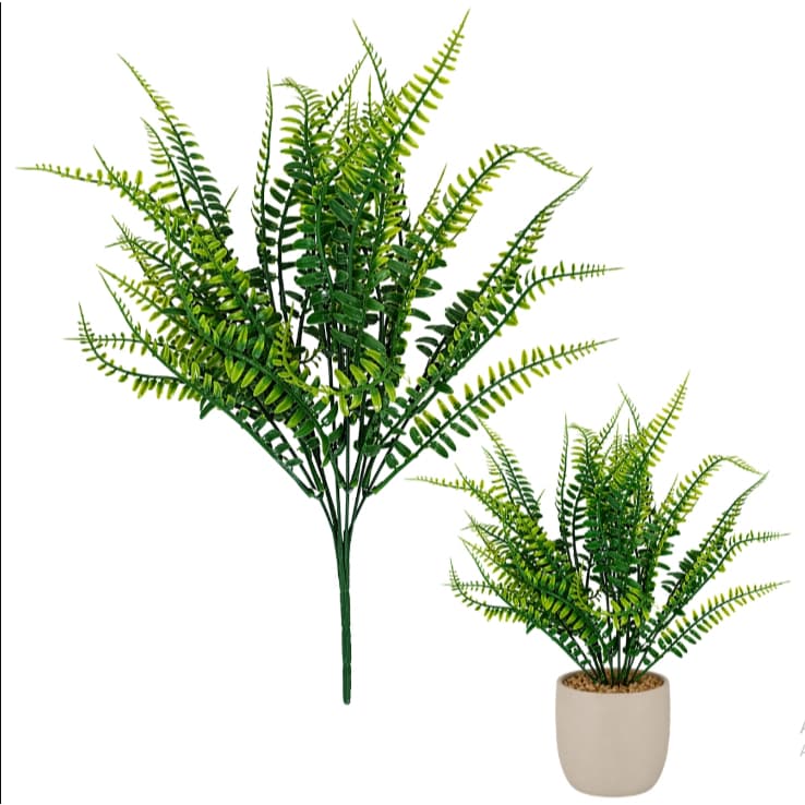 Galho de Samambaia Artificial 40cm Decorativo