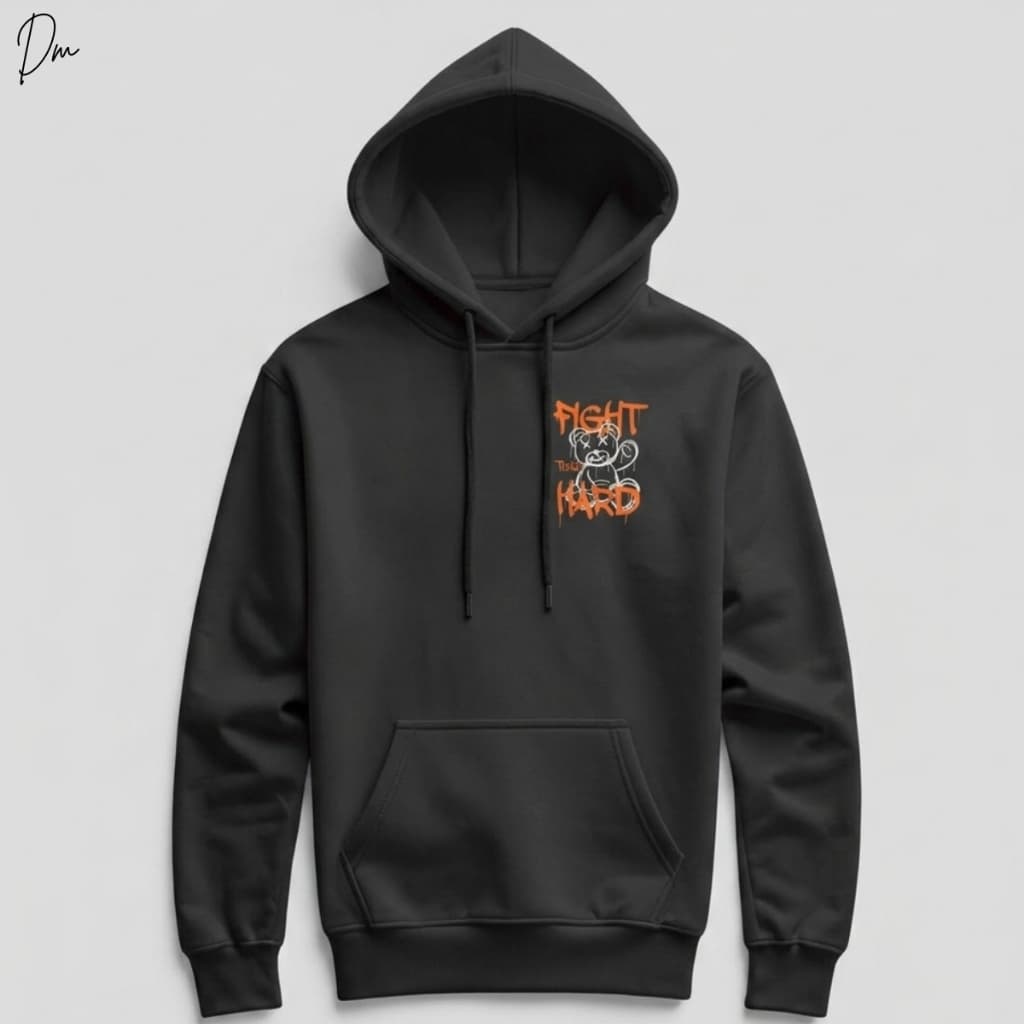 Moletom Canguru Streetwear Premium Estampado Unissex Com Capuz Blusa Frio Estilo Urbano