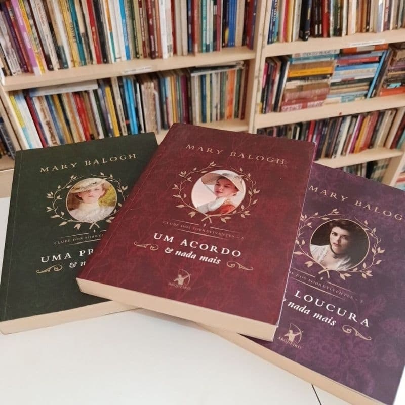 Livros Mary Balogh - Venda avulsa - Clube dos Sobreviventes Ligeiramente Escandalosos Perigosos
