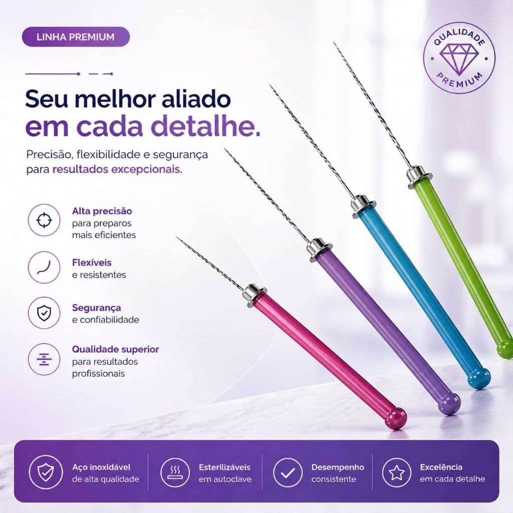 Kit Agulha de desentupir fogão/chuveiro 3/6/9 Unidades