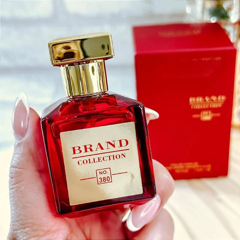Perfume Feminino Brand Collection Nº 380 25ml Fragrância Doce Marcante Longa Duração Importado