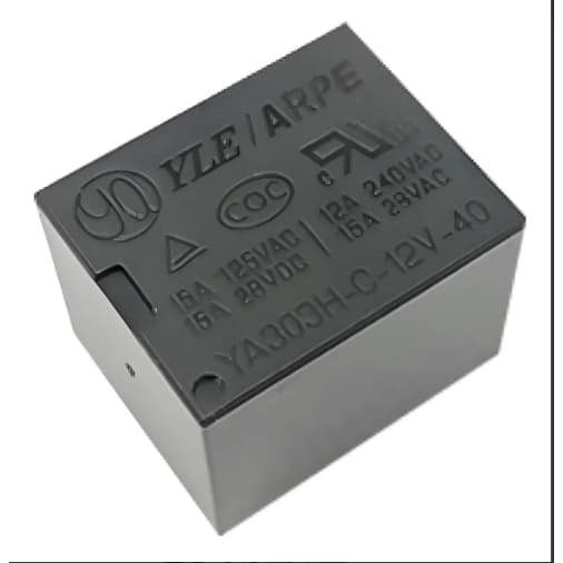 Rele 5 Pinos 12v 15amp Ya303h T73 Rele 12v 15a