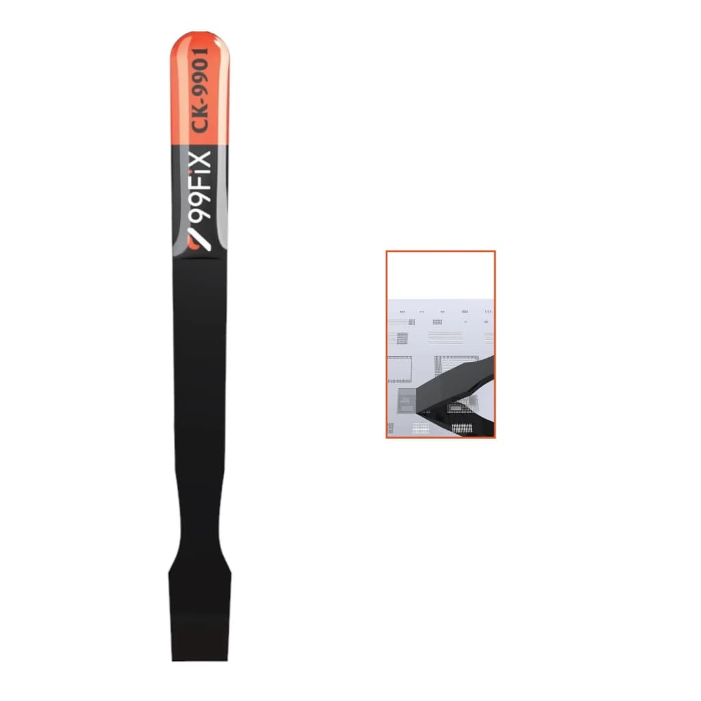 99FIX CK-9901 Raspador de solda de cerâmica multifuncional antiestático e antimagnético para BGA
