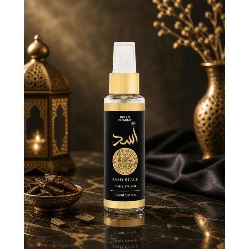 Body Splash Bello Charme Árabe 100ml Homem e Mulher Perfeito Para Dia a Dia com Elegância