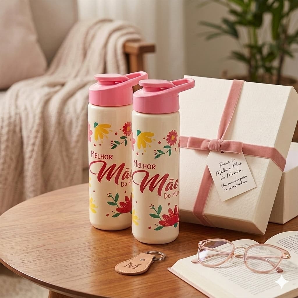 Squeeze Presente para as mães Garrafa Presente dia das mães Garrafa De Agua