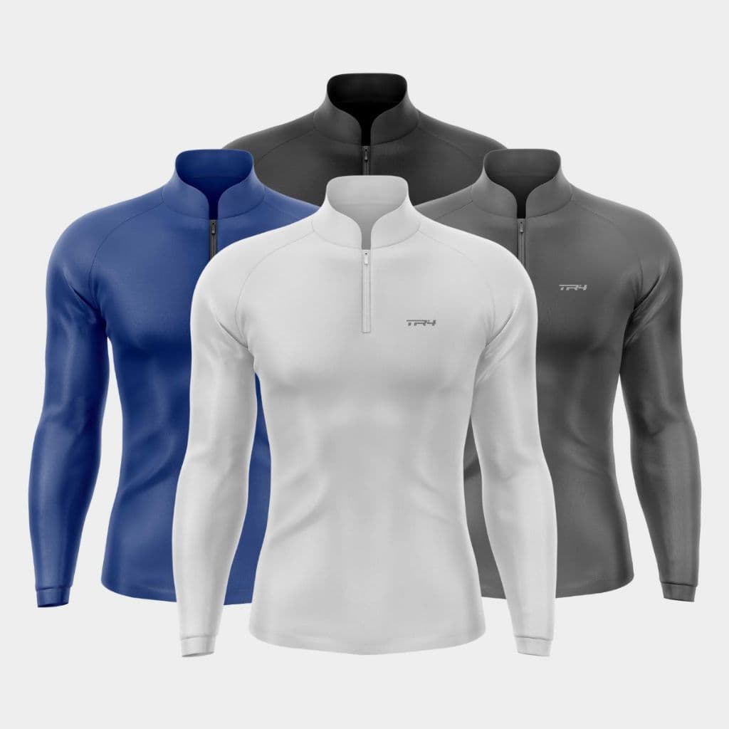 Kit 4 Camisas Masculina Casual Pesca Motoboy Campo Manga Longa UV