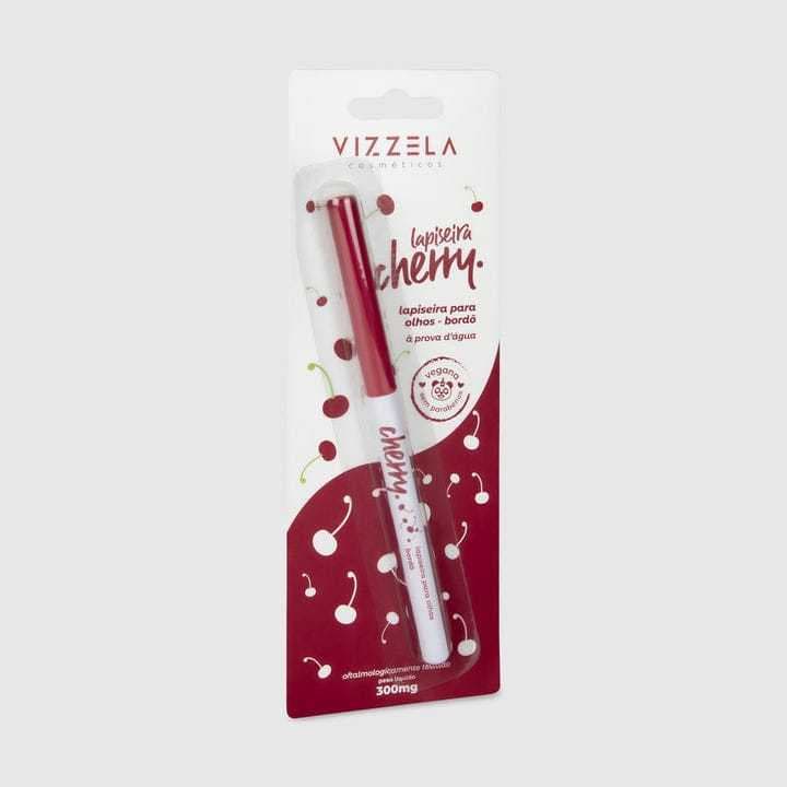 Lapiseira para Olhos Bordô - Cherry - Vizzela