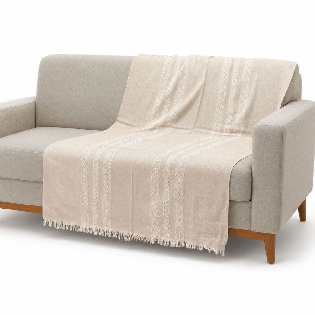Manta De Sofá Decorativa uso diário 1,90m X 1,10m
