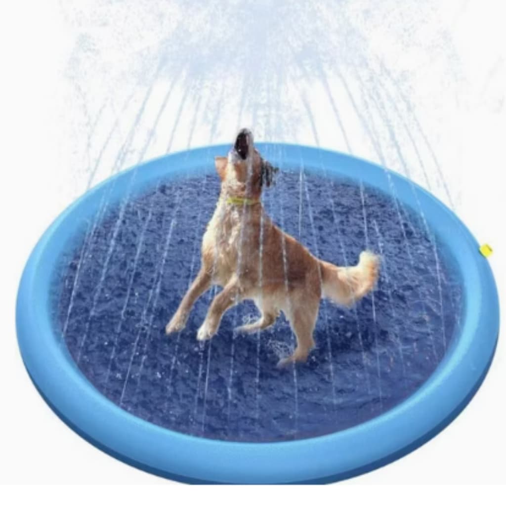Piscina Fonte Chafariz Pet, Dobrável, Ultra Resistente,150cm