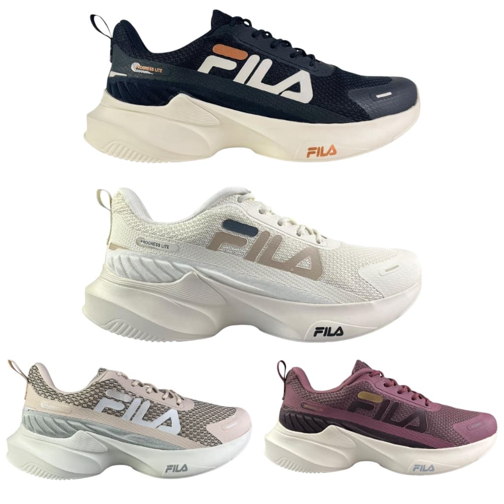 Tenis Fila Progress Lite Feminino Original Esportivo