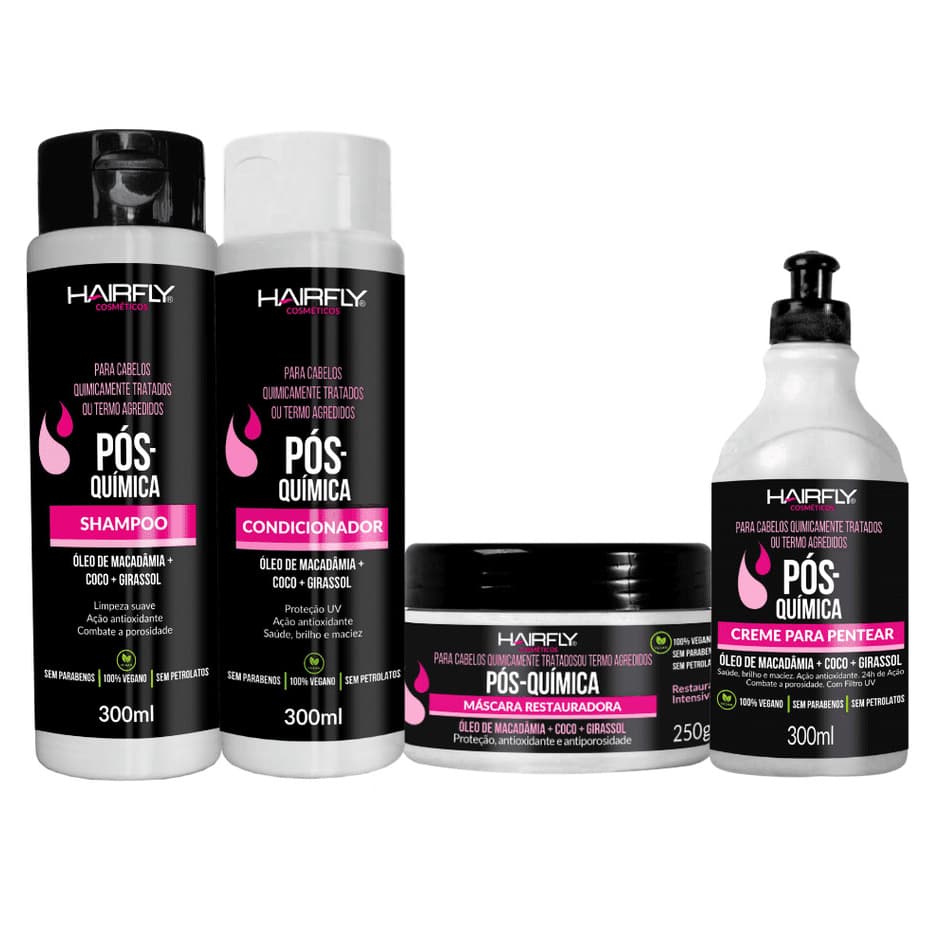 Kit de Tratamento Pós Química Hair Fly